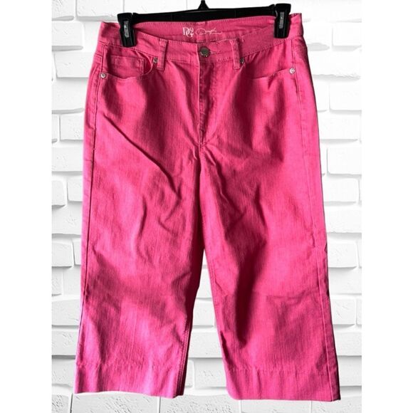 Diane Gilman DG2 Women’s Size 10 Classic Stretch High Rise Regular Fit Capris - Picture 1 of 16